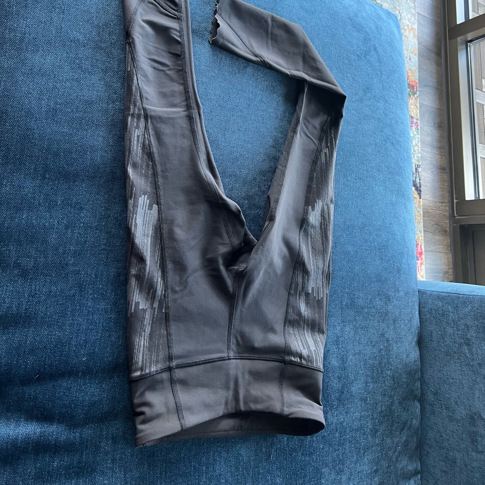 Lululemon Tight Stuff II Tight 25" Formation Alpine White Black - Picture 7 of 11